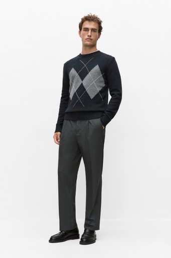 Liam argyle sweater