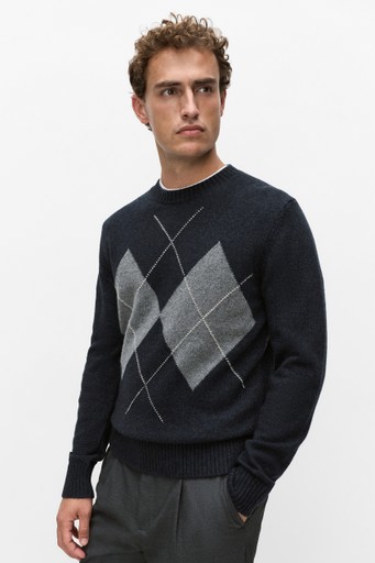 Liam argyle sweater