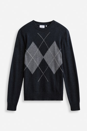 Liam argyle sweater