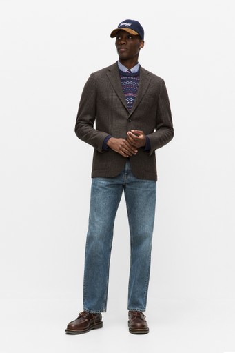 Anton jacquard crewneck