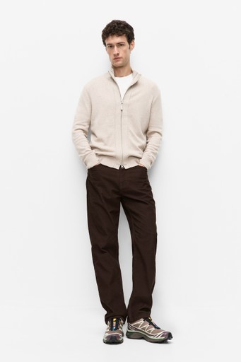 Phil zip cardigan
