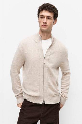 Phil zip cardigan
