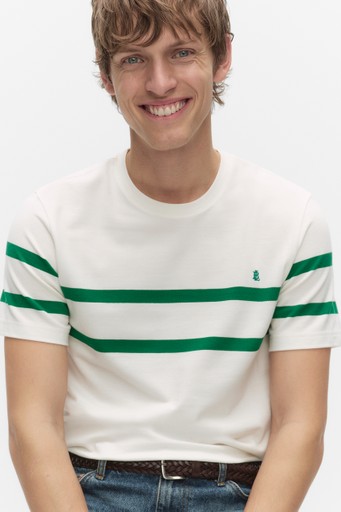 Mario stripe tee