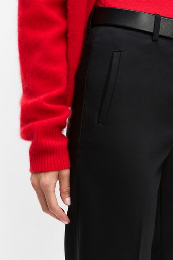 Desi straight cropped trs