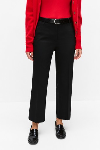 Desi straight cropped trs