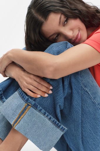 Saga denim trousers