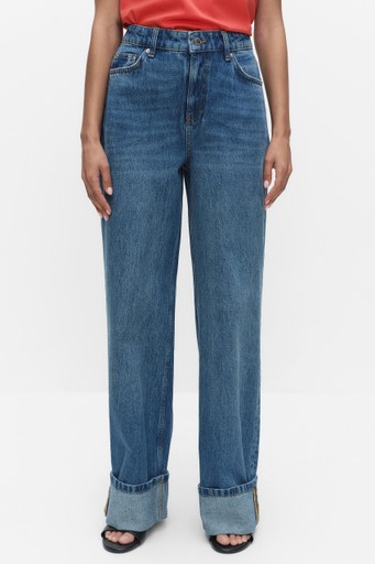 Saga denim trousers