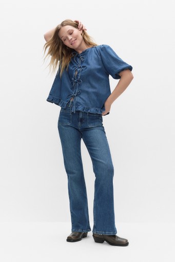 Tanya denim blouse
