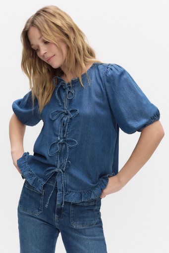 Tanya denim blouse