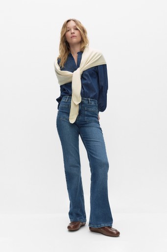 Tuvali denim blouse