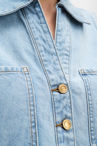Jessie denim blouse