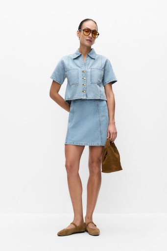 Jessie denim blouse