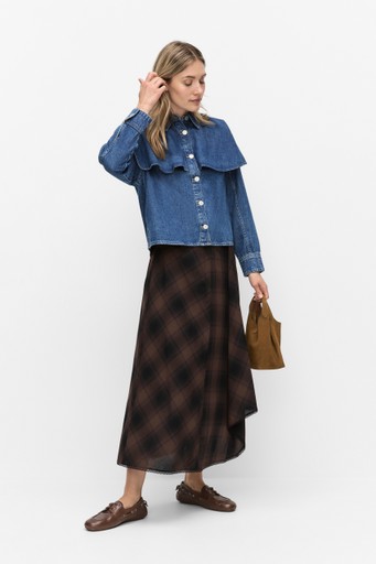 Atta denim blouse