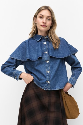 Atta denim blouse