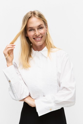 Tuva tuxedo shirt