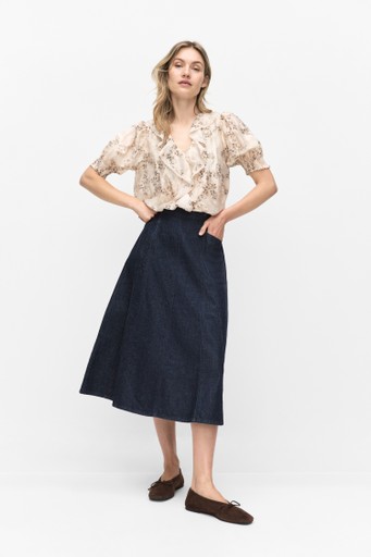 Zoe denim skirt