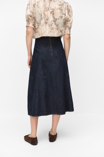 Zoe denim skirt
