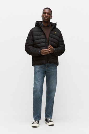 Hooded quilted jkt