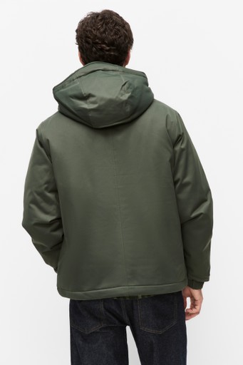 Padded hooded jacket