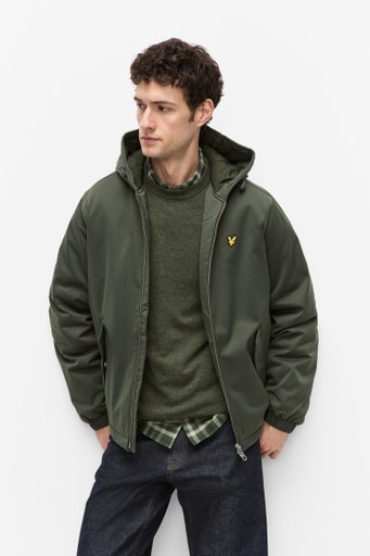 Padded hooded jacket