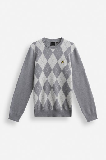 Argyle jumper