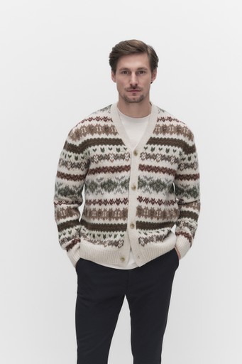 Hordur fair cardigan