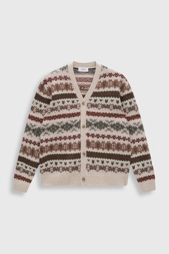 Hordur fair cardigan