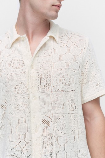 Hector lace ss shirt