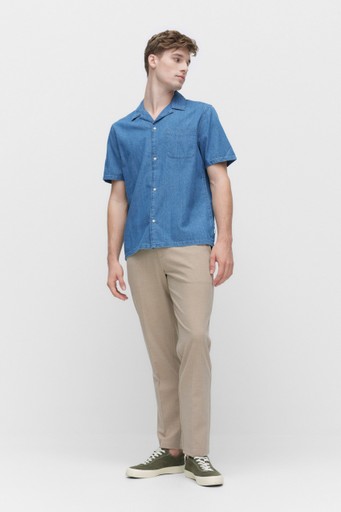Klark denim ss shirt