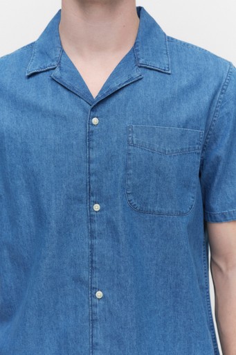 Klark denim ss shirt