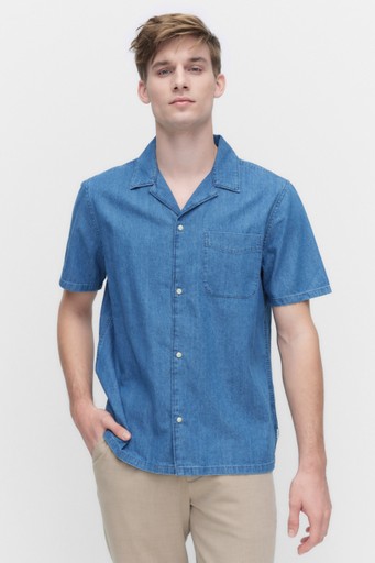 Klark denim ss shirt