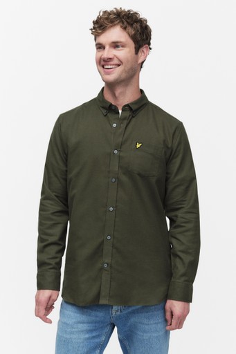 Plain flannel shirt