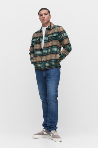 Check flannel oshirt