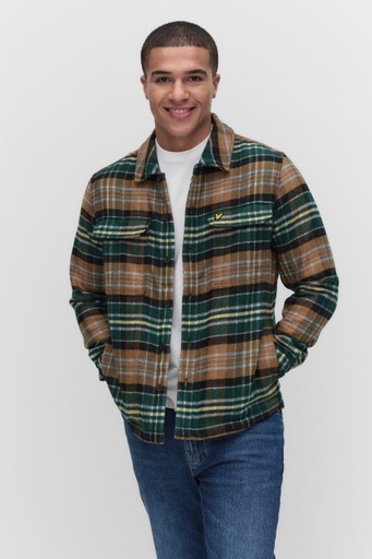Check flannel oshirt