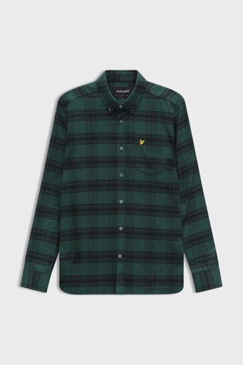 T check flannel shir