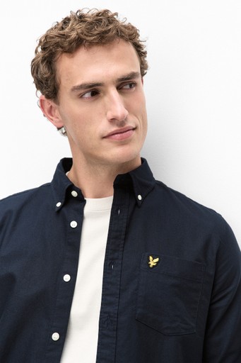 Plain oxford shirt