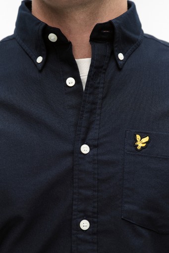 Plain oxford shirt