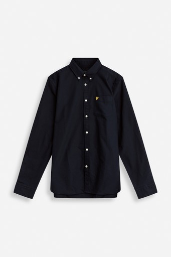 Plain oxford shirt