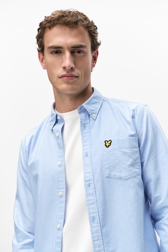 Plain oxford shirt