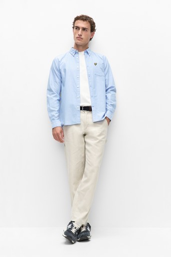 Plain oxford shirt