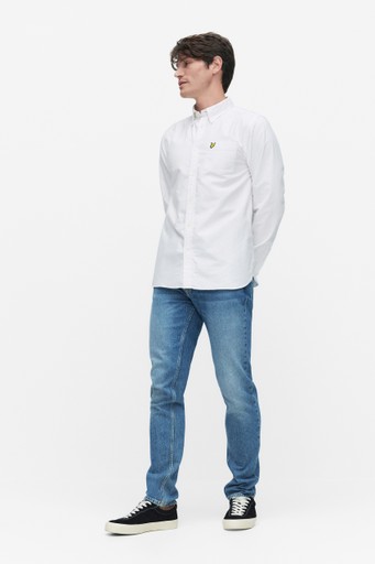Plain oxford shirt