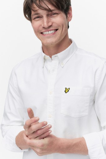 Plain oxford shirt