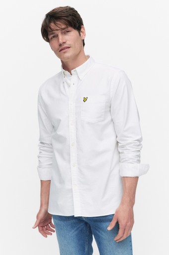Plain oxford shirt