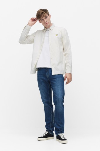 Linen oxford shirt