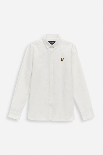 Linen oxford shirt