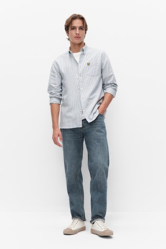 Stripe oxford shirt