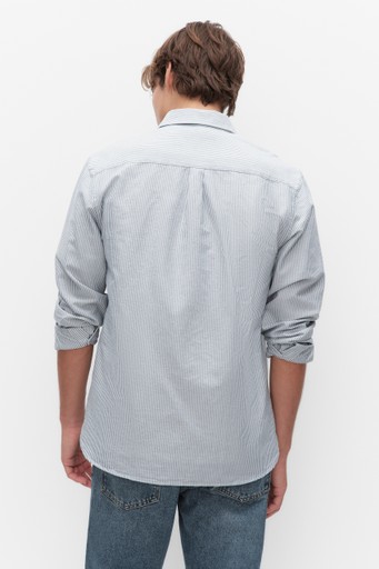 Stripe oxford shirt