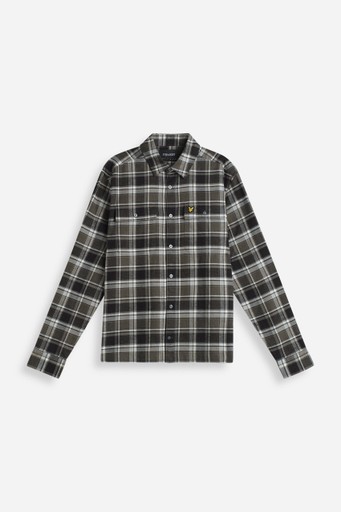 Brushed check shirt