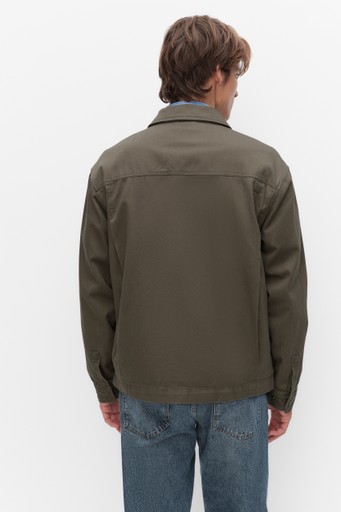 Washed overshirt
