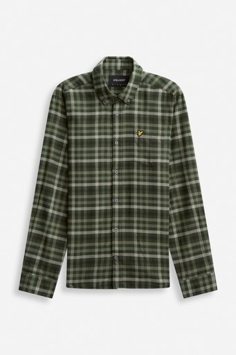 Tonal check shirt